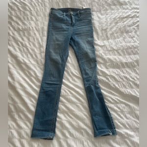 Abercrombie High Rise Skinny Jeans - size 25